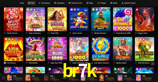 Interface do App br7k